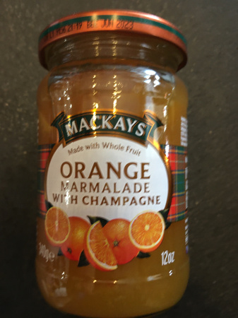 Mackays narancs&champagne lekvár