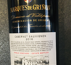 Marques de Grinon Cabernet Sauvignon  2016
