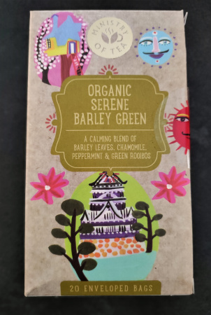Ministry of Tea Organic Serene Barley Green